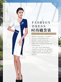 原創制服設計女職業裝夏裝款式圖885