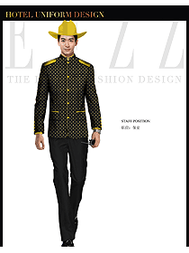 酒店行李生制服設計圖776