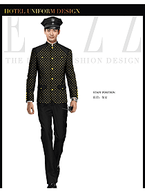 酒店行李生制服設計圖781