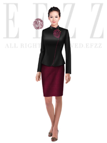 中餐服務(wù)員制服740