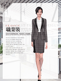 時尚女職業裝夏裝制服設計圖901