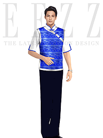 中餐服務(wù)員制服368