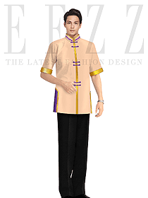 中餐服務員制服372