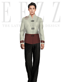 中餐服務員制服585