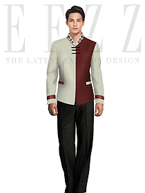 中餐服務(wù)員制服589