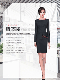 原創制服設計女職業裝夏裝款式圖906