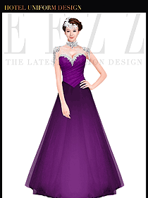 KTV夜總會咨客制服設計圖322