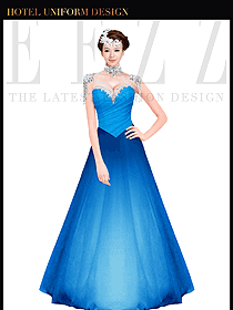 KTV夜總會咨客制服設計圖323