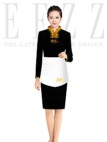 中餐服務(wù)員制服150