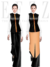 中餐服務員制服290