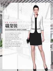 新款女職業裝夏裝制服設計圖914