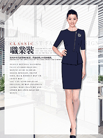 時尚女職業(yè)裝夏裝制服設計圖916