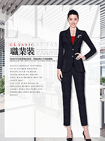 時尚女秋冬職業裝制服設計圖1809