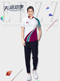 男職業(yè)裝T恤服裝款式效果圖112