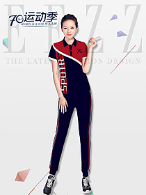 女職業(yè)裝T恤服裝款式效果圖038