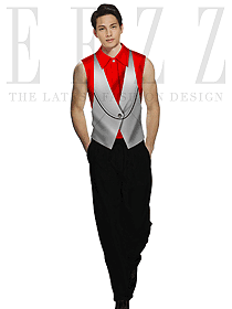 夜總會服務(wù)員服裝153