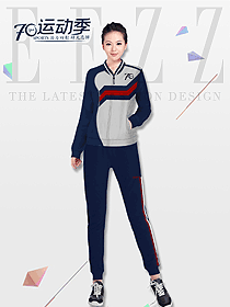 女款長袖促銷服服裝款式圖1012