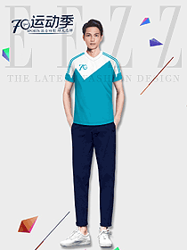 時(shí)尚男職業(yè)裝T恤制服設(shè)計(jì)圖128