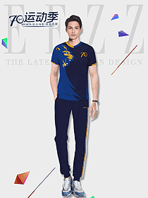 男職業裝T恤服裝款式效果圖129