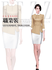 新款女職業(yè)裝夏裝制服設(shè)計(jì)圖968