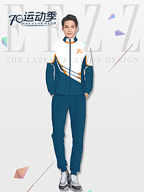 男款長袖促銷服服裝款式圖1018