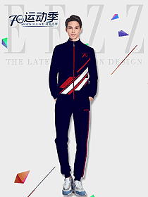 男款長袖促銷服服裝款式圖1027