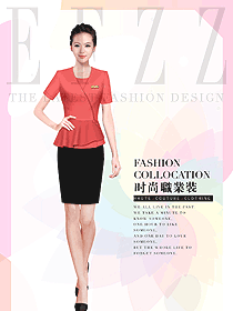 時(shí)尚女款SPA水療會所咨客制服設(shè)計(jì)圖471