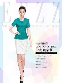 原創(chuàng)制服設(shè)計(jì)水療會所咨客服裝款式圖470