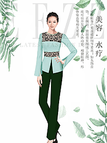 時尚水療SPA會所咨客迎賓服裝款式圖439