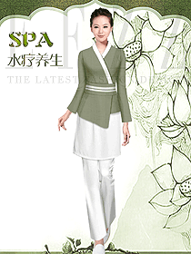原創(chuàng)制服設(shè)計(jì)女款美容會(huì)所服裝款式圖650