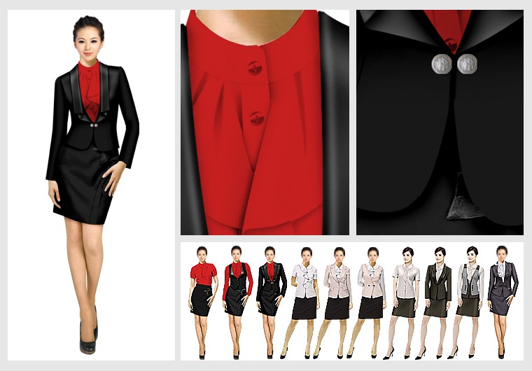 時尚職業裝系列方案四