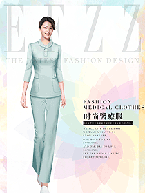 原創(chuàng)設(shè)計美容技師服裝款式圖829