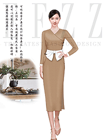 新款女職業裝夏裝制服設計圖982