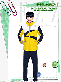 原創制服設計長袖男款學生服校服款式圖133