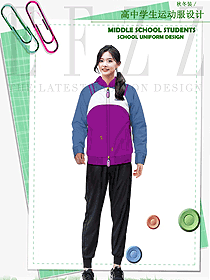 原創制服設計長袖女款學生服校服款式圖164