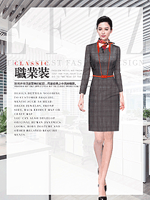 新款女職業裝夏裝制服設計圖992