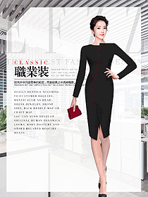 新款女職業裝夏裝制服設計圖1012