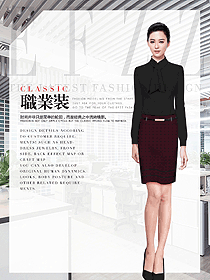 原創(chuàng)制服設(shè)計女職業(yè)裝長袖襯衫款式圖406