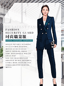 女秋冬職業裝制服設計圖1833