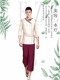 原創(chuàng)設計會所服務生服裝款式圖882