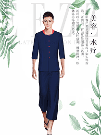 原創(chuàng)制服設(shè)計(jì)會(huì)所服務(wù)生服裝款式圖890