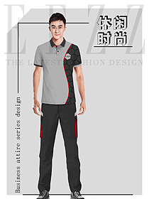 運動款男裝體恤衫服裝設計圖140