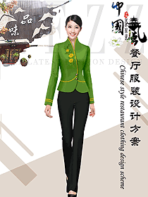 特色主題餐廳員工制服設(shè)計(jì)圖2188