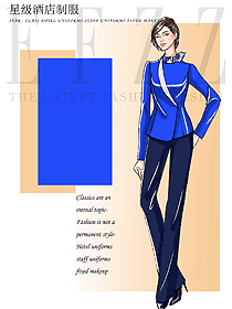 游樂場海洋館餐廳員工制服效果圖1280