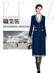 時尚女職業裝大衣服裝款式圖302