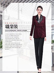 職業OL通勤裝女秋冬職業裝設計圖1850