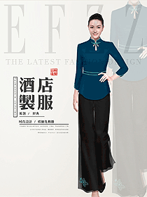 原創制服設計中餐迎賓制服設計圖919