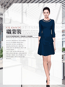 職業(yè)裝女裝夏裝制服設計圖1070