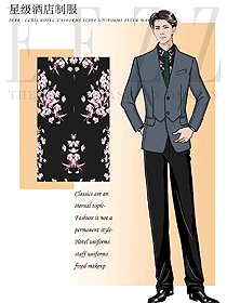 時尚酒店經理服裝設計圖484