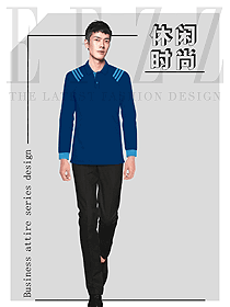 男職業裝T恤設計效果圖147